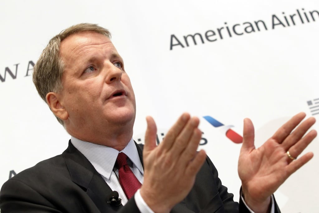 American Airlines CEO Doug Parker said he wonders if the U.S. airline industry will ever lose money again.