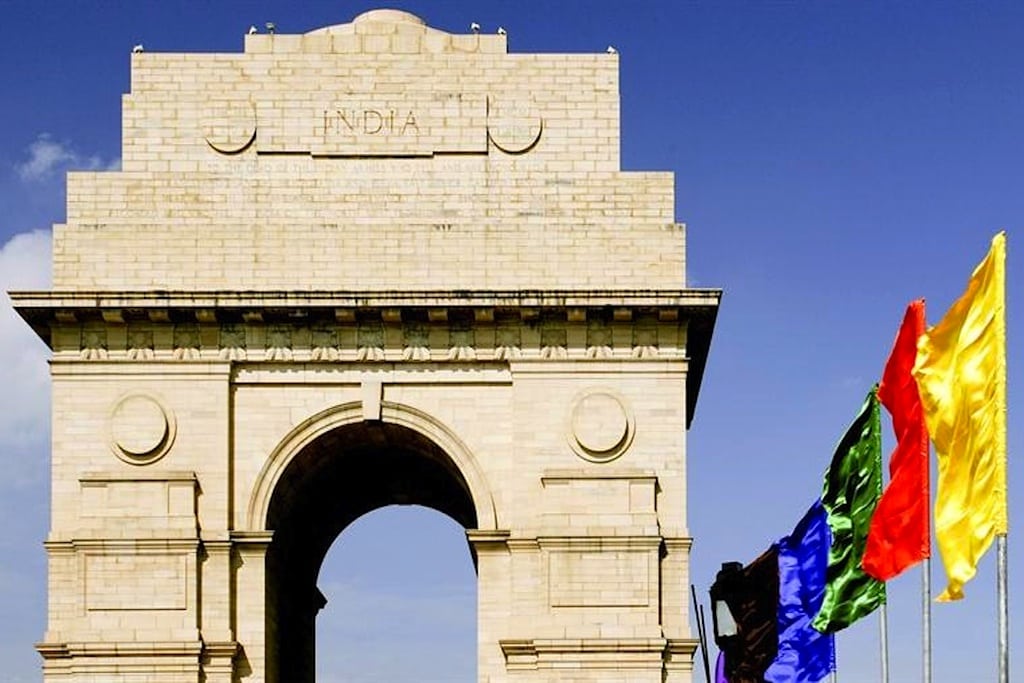 India Gate Martyr’s Memorial near the Le Meridien New Delhi. 