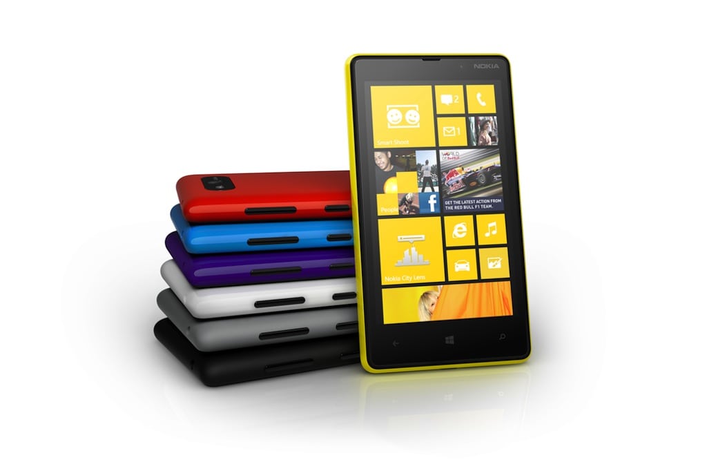 Delta flight attendants are getting a customized version of the Nokia Lumia 820. Pictured is the consumer version. 