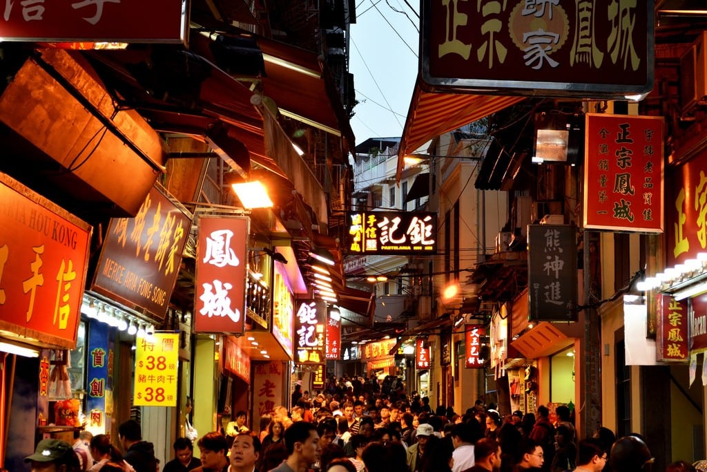 Macau is the second most popular destination of Chinese tourists. 