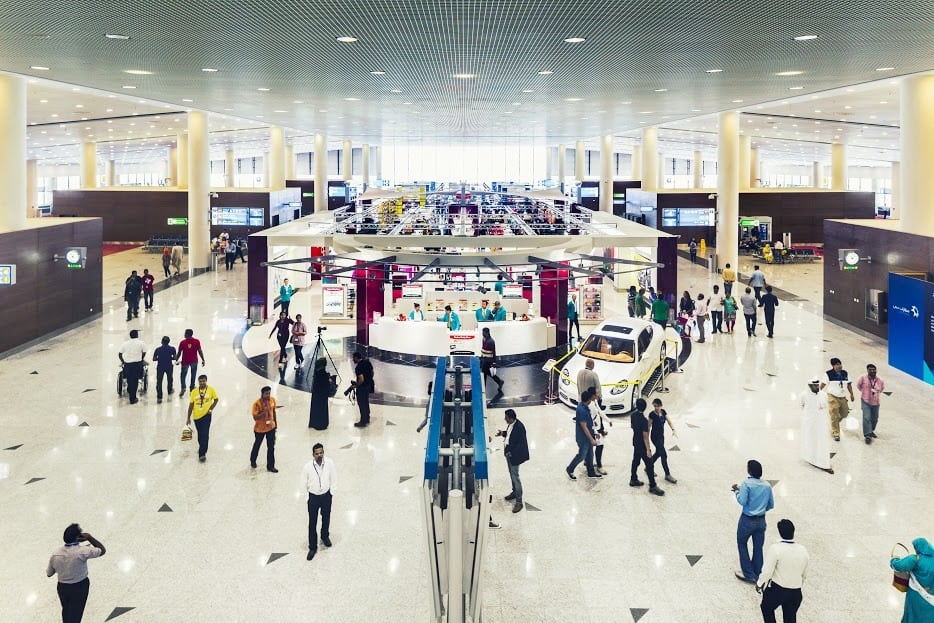Departure and shopping at Dubai's Al Maktoum International Airport.
