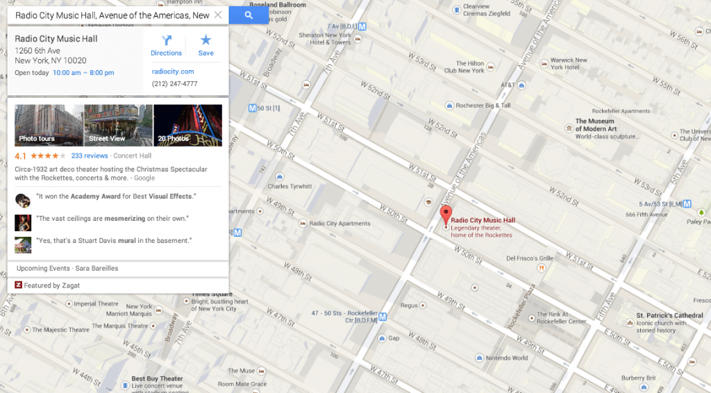 The new feature in latest update to Google Maps preview version: adding events search.