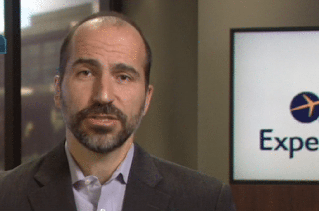 Expedia CEO Dara Khosrowshahi appeared on CNBC today after Deutsche Bank downgraded Expedia stock to hold. 