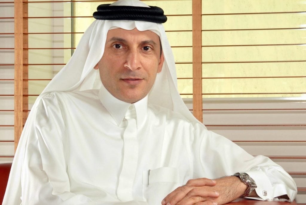 A company portrait of outgoing Qatar Airlines CEO Akbar Al Baker. 