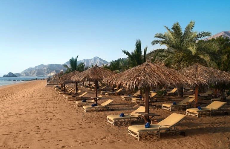 Le Méridien Al Aqah Beach Resort in Fujairah, United Arab Emirates. 