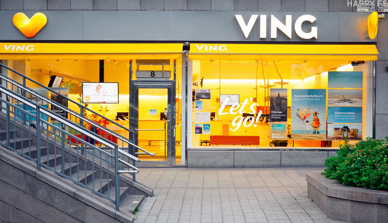 Ving, the Nordic stores brand for Thomas Cook, where its redesign was first tested for a year.