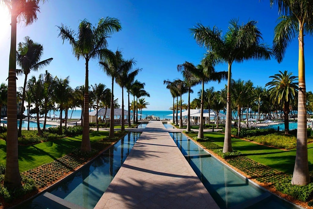 The path to the beach at the Casa Marina, A Waldorf Astoria Resort, in Key West. 