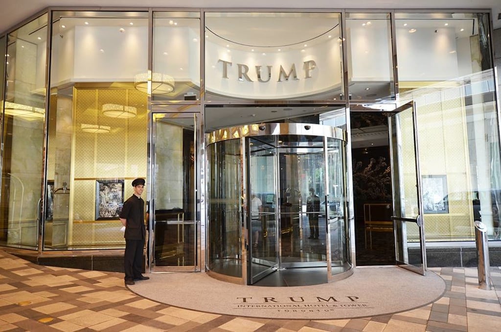 Unlike the Trump Hotels brand, the new line of lifestyle-hotels from the Trump Organization will not bear the Trump name. Instead, it will be called Scion. Pictured here is the Trump Toronto. 