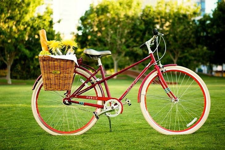 Kimpton partners with SF boutique brand PUBLIC Bikes to bring guests free bikes for exploring San Francisco.