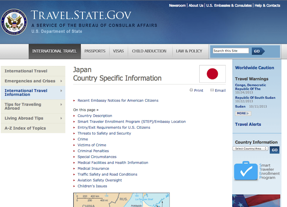 travel.state.gov login