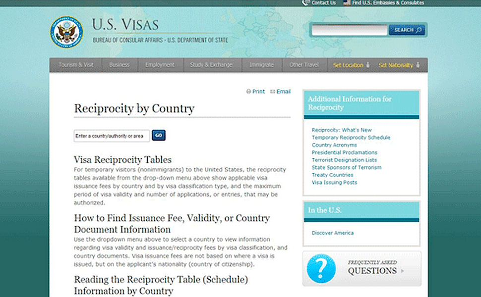 travel.state.gov usa visa