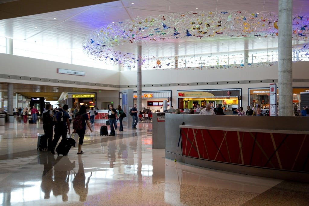 Dallas-Fort Worth Airport saw the greatest increase in international travel of any U.S. airport. 