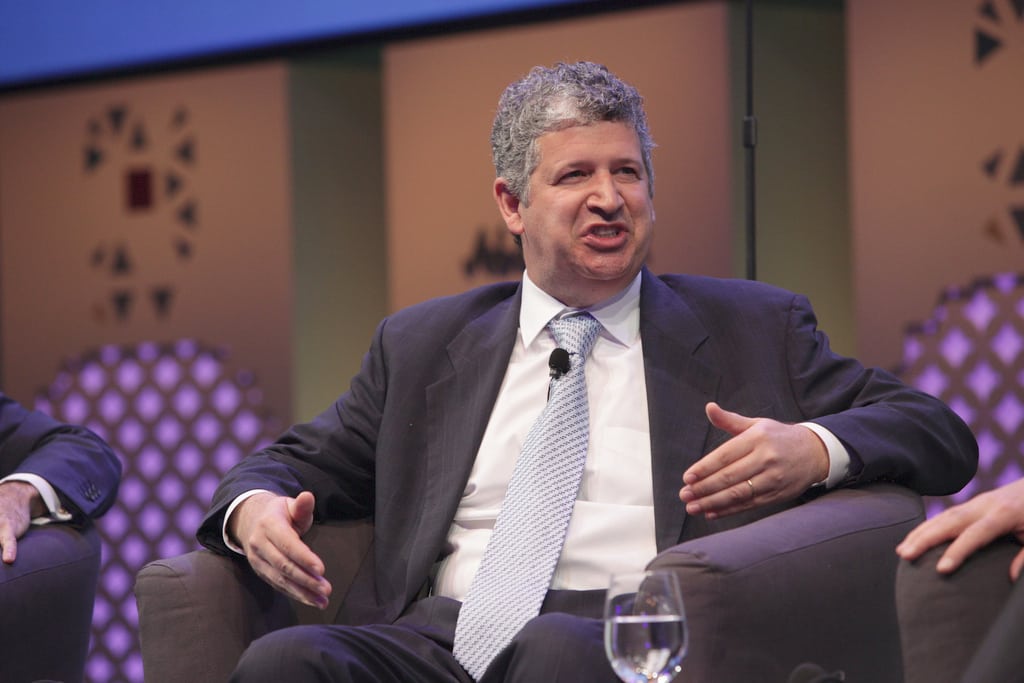 Darren Huston, now the Priceline CEO, speaking at a World Travel & Tourism Council event in April 2013.