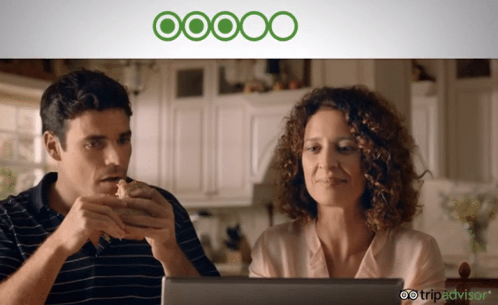 TripAdvisor launched its first national TV ad campaign in the U.S. in September, but was absent from the airwaves in January.
