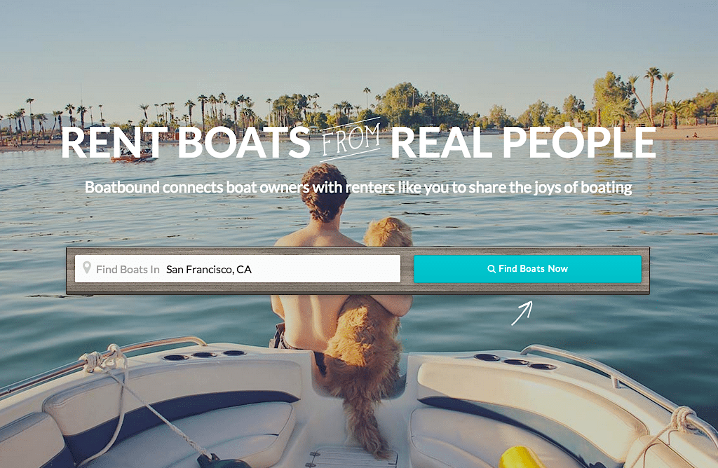 BoatBound is a peer-to-peer marketplace for boats. 