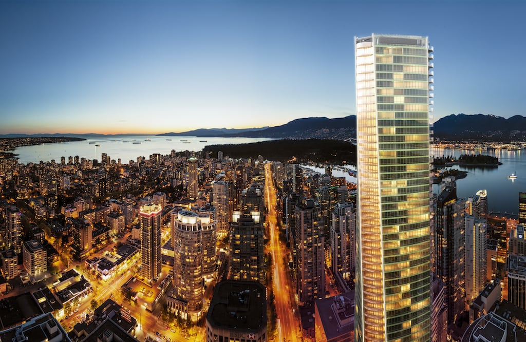 Rendering of Trump International Hotel & Tower Vancouver