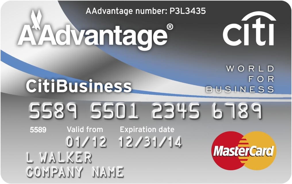 An AAdvantage-branded card from American Airlines and Citibank. 