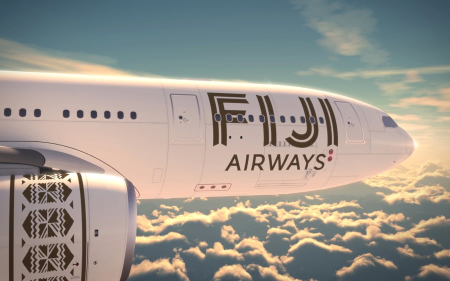 Fiji Airways, one of the coolest looking new airline designs on the market.