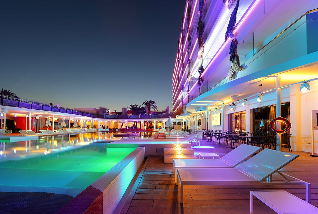 A pool at the Ushuaia Ibiza Beach Hotel. 
