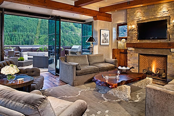 Pictured is a luxury penthouse rental in downtown Telluride, Colorado, as shown in March 2011. 