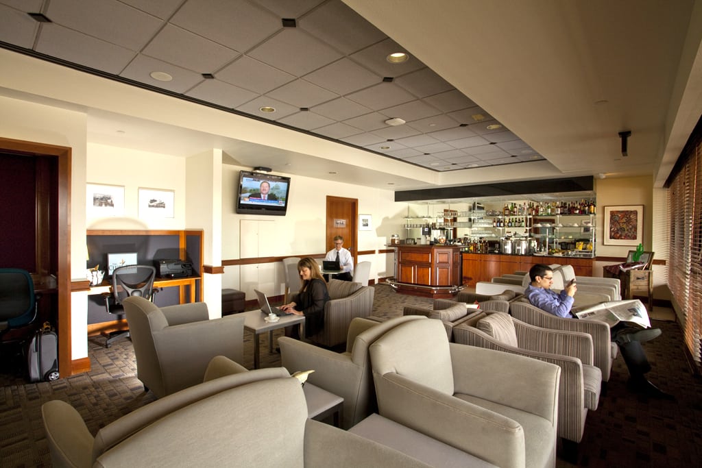 The Club at PHX airport lounge at Phoenix Sky Harbor International Airport.