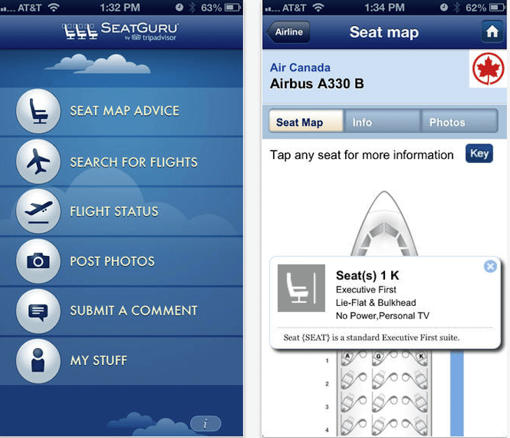 Travel agents who use the Sabre desktop will now get access to the SeatGuru app and detailed information about airline seats, including reviews from passengers.