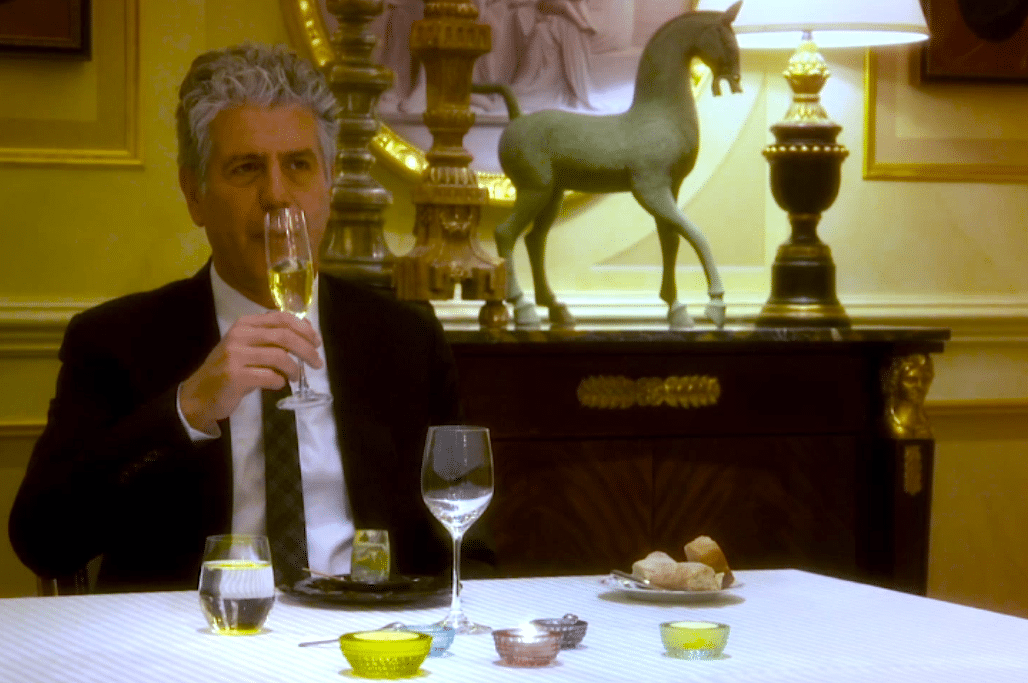 Anthony Bourdain eats in a high-roller resort.