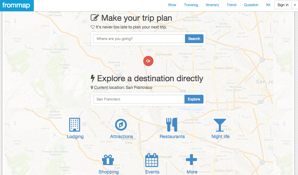 FromMap wants to make it easier for travelers to map their urban adventures. 