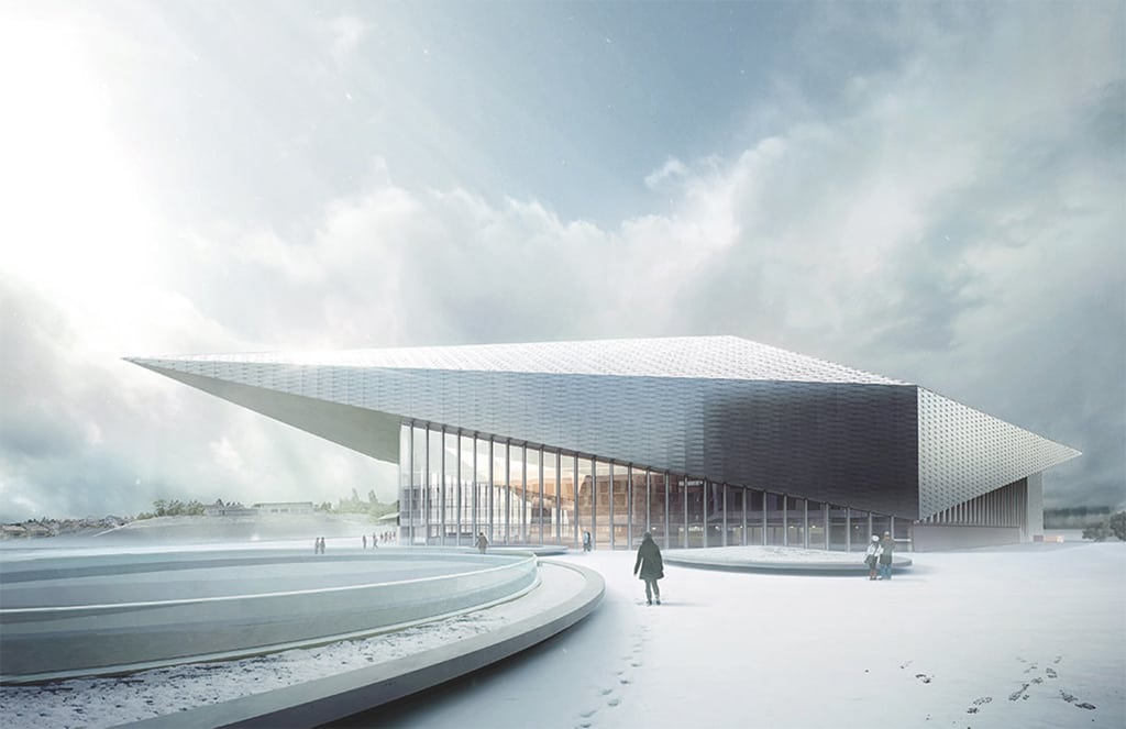 Rendering of Swiss Tech Convention Center