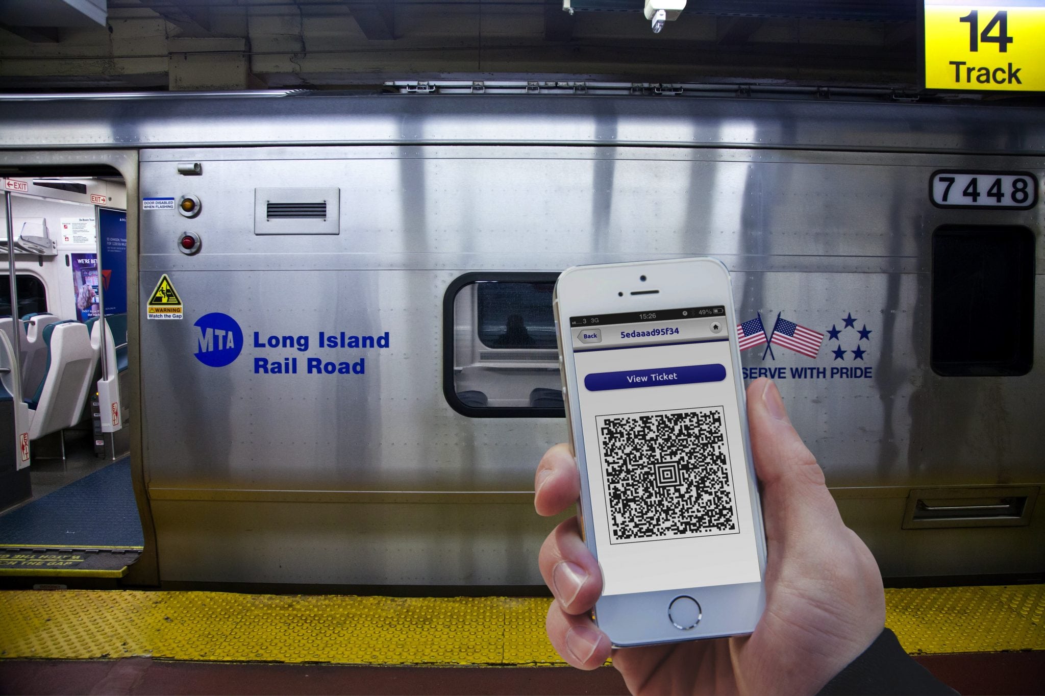 Mobile train tickets will soon be available to riders on the Long Island Railroad and Metro-North. 