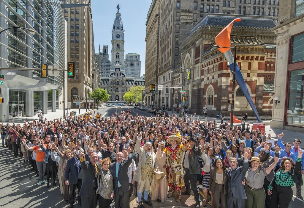 To mark National Travel and Tourism Week, Philadelphia’s hospitality industry assembled its ranks on North Broad Street.
