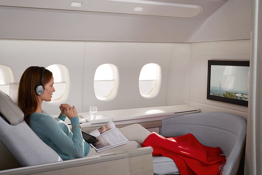 The new first class on Air France is one of many new long-haul, first class offerings.
