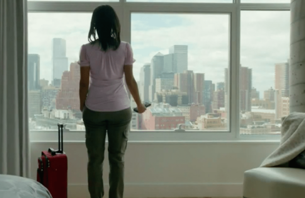 TripAdvisor's "New York" ad advises viewers to "Visit TripAdvisor New York" to get the most out of the destination.