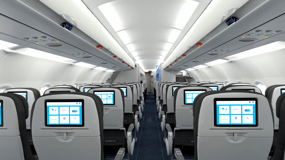 In its early years, JetBlue was defined by its in-flight entertainment system. 