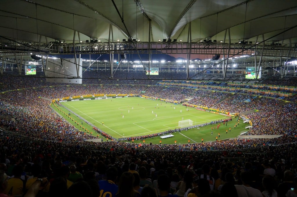 Maracanã Stadium, Rio de Janiero, Brazil.
