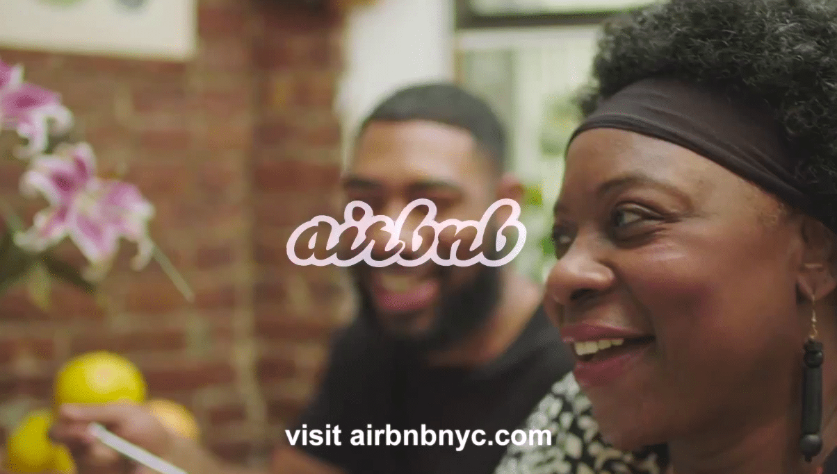 Airbnb's new video ad features Carol Williams, a host in lower Manhattan.