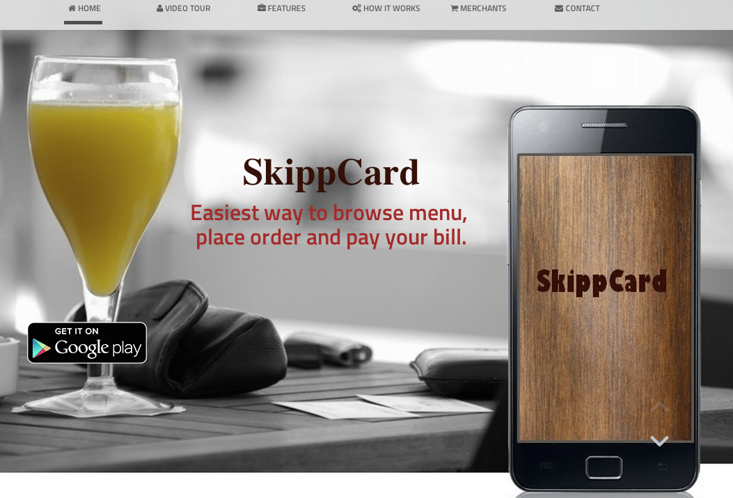 SkippCard is a “Smart Digital Menu” product for restaurants which will seamlessly integrate the complete ordering system of the business with customer’s mobile app.