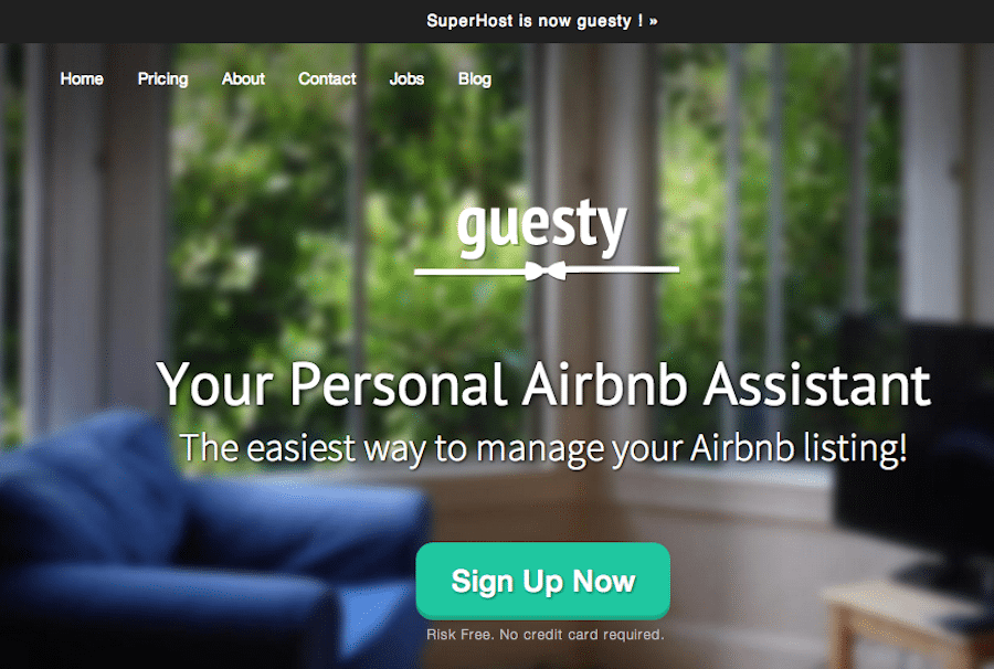 Guesty, which offerings property management services for Airbnb hosts, picked up $1.5 million in seed funding.