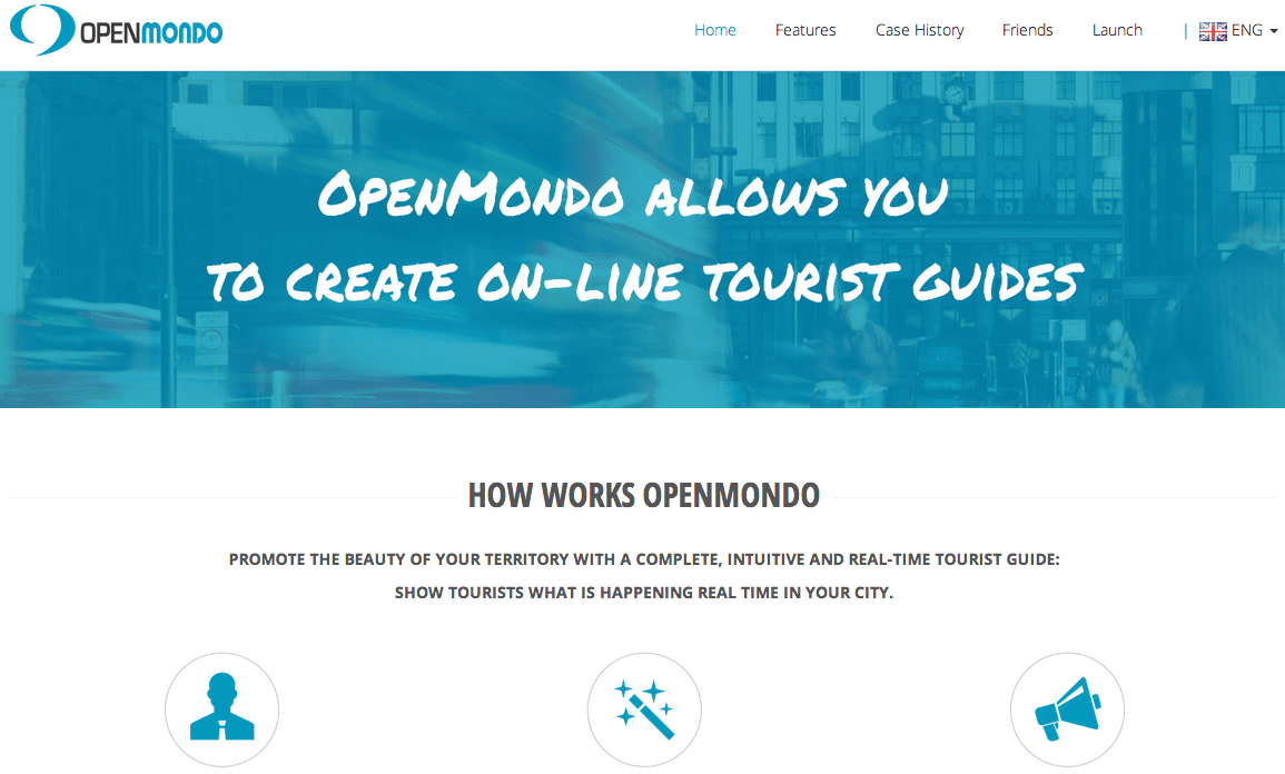 OpenMondo.com allow people to create on-line tourist guide. 