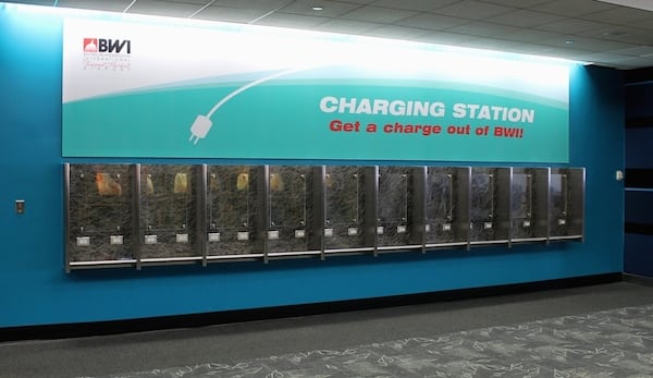 charging station old pay phones D7 June 2014