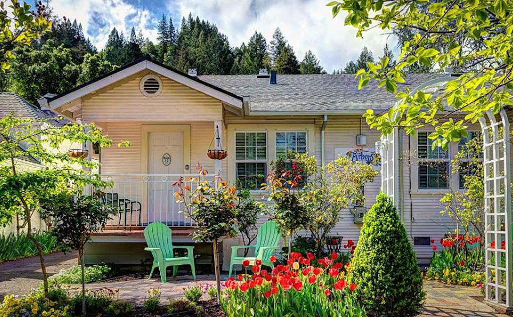 A vacation rental in Napa Valley that's listed on HomeAway's VRBO site.