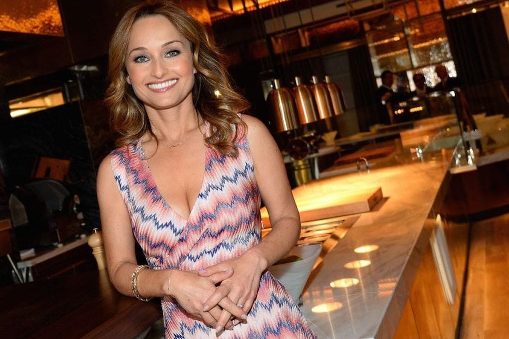 The Food Network's Giada De Laurentiis is shown at the opening of the Giada restaurant in Las Vegas in January 2018. The TV host will offer tips in TripAdvisor's new travel feed.