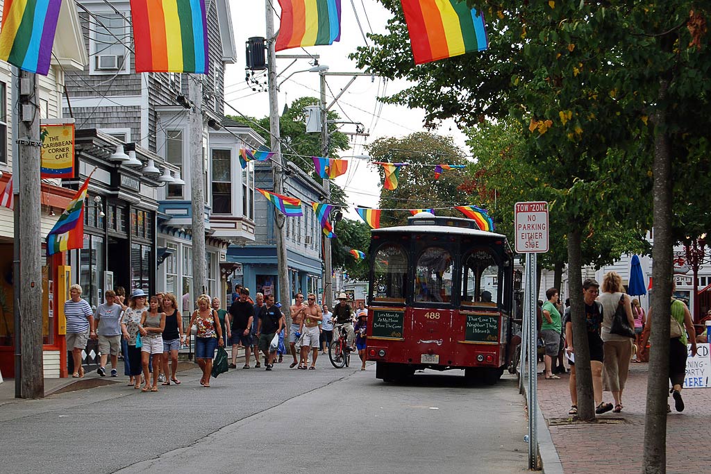 Provincetown, MA is a popular destination for gay and lesbian travelers. 