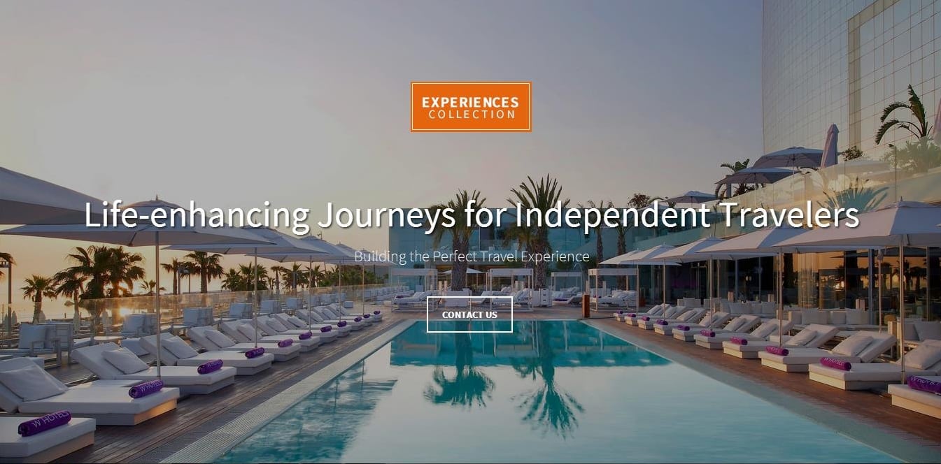Experiences Collection helps upscale independent travelers by offering a curated selection of themed experiential journeys in partnership with the world's best hotels.