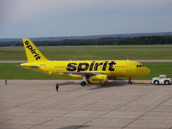 Spirit's new planes take a yellow and black approach. 