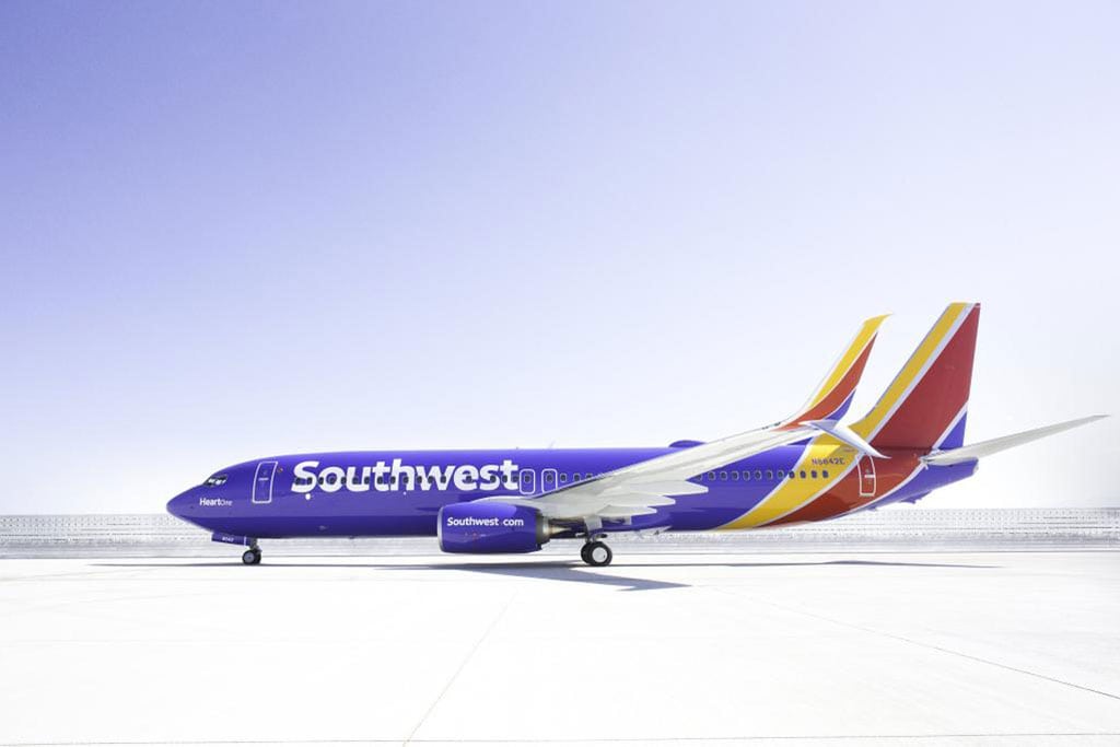 Southwest's new branding debuted this morning. 