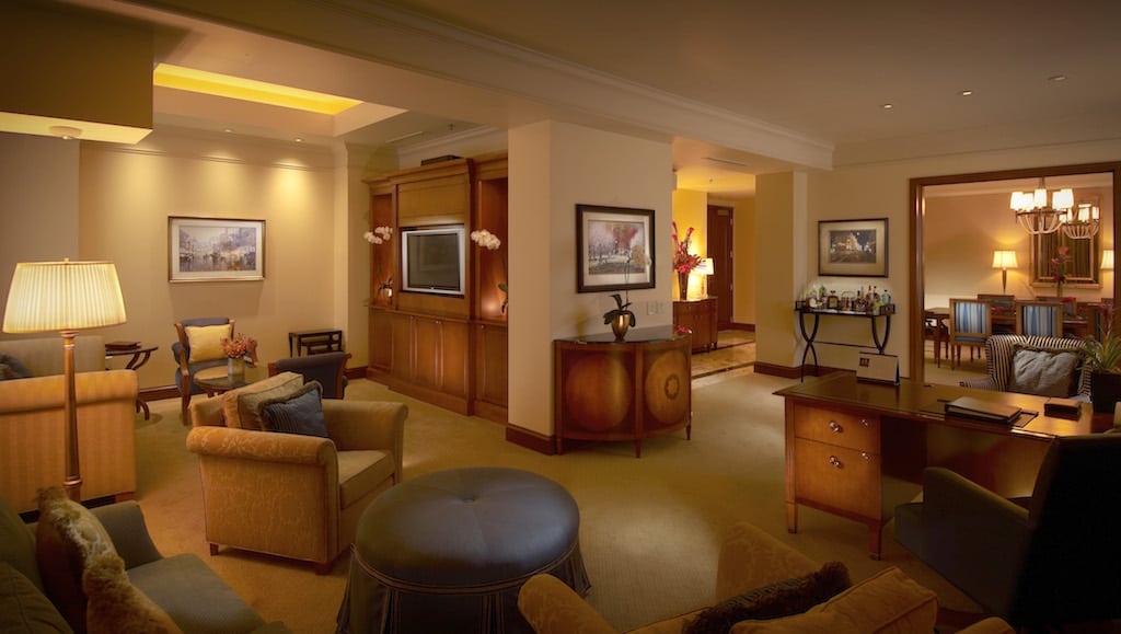 Hilton Worldwide has been busy filling rooms on the weekends, although not necessarily in the Conrad Indianapolis' presidential suite.
