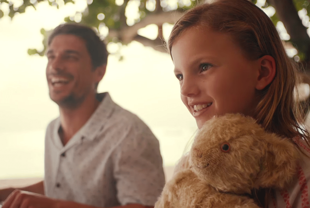 A family vacation told from a teddy bear's point of view in the latest Thomson Holidays' ad.