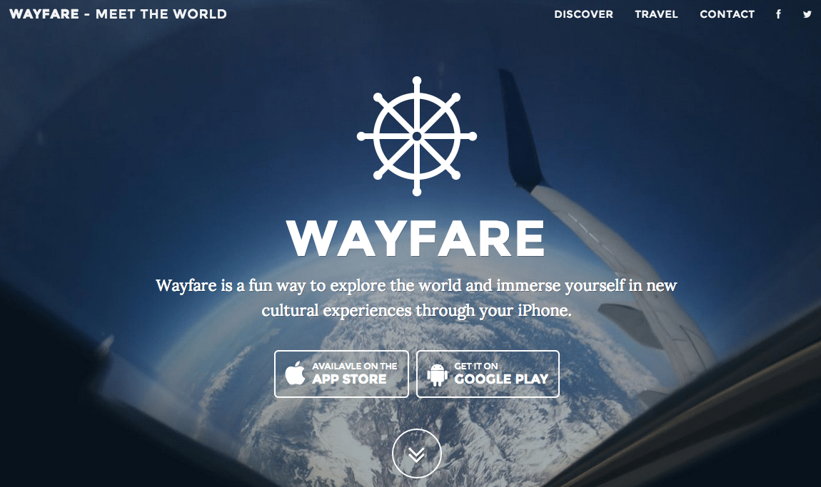 Wayfare is a way to travel without leaving home.