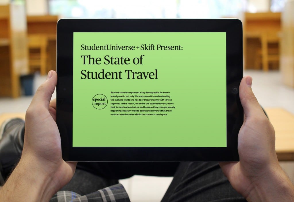 StudentUniverse + Skift Present: The State of Student Travel. Download for free.